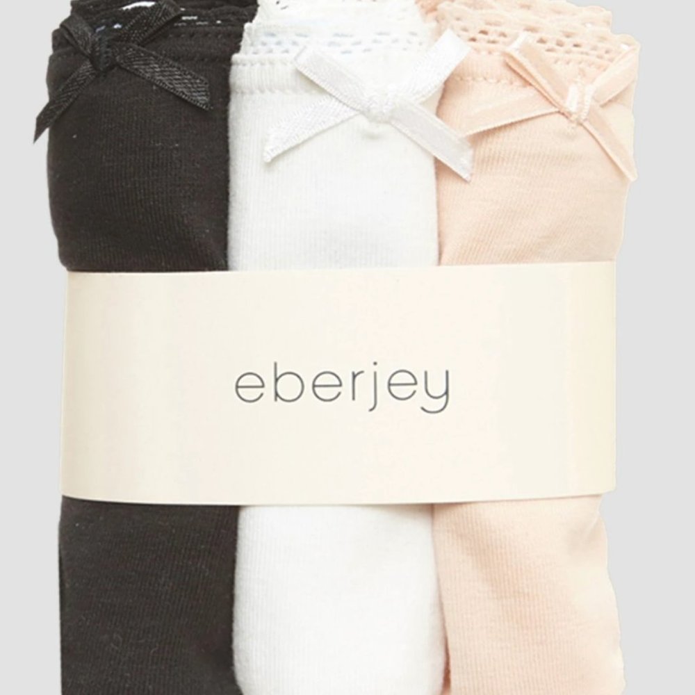 Eberjey Pima Cotton Bikini Trio
